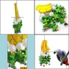 Banana String Pet поставляет деревянные попугайные серые клетки AWS Toys Toys Bird Chewing Drop Drods 2021 Другой домашний сад OLB