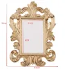 Baroque Photo Frame Wedding Gift Picture Frame Valentine's Day Baroque Elegant Place Card Holder sxaug08