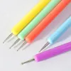 Dual-ended Candy Dotting Tool Nail Art Painting Drawing Pen Picking Rhinestones Crystal Gems Manicure Nails Accessories