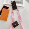 Fashion Designers Phone Cases For iPhone 14 Pro Max 13 12 11 Plus cover 14Plus leather shell Shoulder Bags Case lanyard and Coin P6242504