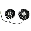 Computer Coolings Fans & 2pcs/Set PLD10010S12HH GPU Cooler PLD10010B12HH Video Card Cooling Fan For MSI RX 5700 XT GAMING X Graphics Rose22