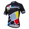 2024 Black Summer Pro Bisiklet Jersey Nefes Alabaç Team Racing Sport Bisiklet Üstleri Erkek Kısa Bisiklet Giysileri M36