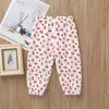 Haute qualité respirant confort lin coton été mode enfants pantalons couleur bonbon filles pantalons 974 E3