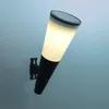 Lampade da parete per esterni a LED a luce solare colorata Energia impermeabile Recinzione da giardino Cortile Decorazione Corridoio Piscina Garage Lampione