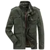 Tallas grandes 7XL 8XL Chaqueta militar Hombres Primavera Otoño Algodón Al aire libre Multi bolsillo Chaquetas para hombre Abrigo casual Hombre Chaqueta Hombre 220727