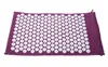 68 42cm Yoga Massager Mat Acupuncture Soins de Santé Coussin de Soulagement de La Douleur Pour Shakti Tapis Utile Acupression Pad Haute Qualité 32ns Z