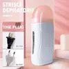 NXY Epilator in depilerende rol op Wax Warmer Kit voor gezichtsbenen Body Hair Removal Machine ing papieren cartridge 0621