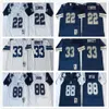 NCAA 75th Vintage Football 54 Randy White Jerseys 22 Emmitt Smith 33 Tony Dorsett 88 Michael Irvin