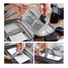 Portable Cable Digital Storage Bags Organizer USB Gadgets Wires Charger Power Battery Zipper Cosmetic Bag Case Accessories Item CCE13833