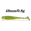 Wdairen 48cm 08g Impact Ring Ring Shad Fishing Lure Worm мягкая силиконовая приманка Джигирование Wobblers заманивает искусственное плавание Pesca Sweek 220726