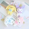 Cuddly Stuffed doll schoolbag pendant Japanese cute Pudding dog Jade cinnamon PC pendant plush keychain