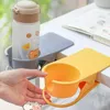 Drink Holder Car Creative Cup Table Side Water Shelf Office Desktop Computer Desk Fixed Storage Clipdrink