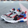 Niños Casual Caminar Zapatillas de deporte Zapatos para correr para niños Primavera Moda Cuero Niños Transpirable Confort Zapatos deportivos al aire libre 220805