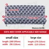 All inclusive Folding Sofa Bed Cover Tight Wrap Towel Rekbare Kaft Couch Without Armrest housse de canap cubre sofa 220615