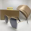 Occhiali da sole Classic Sunglasse Designer For Woman mens 2023 Lussuosi occhiali da sole ray Moda uomo donna occhiali da sole Alloy Metal Polaroid HD Lente in vetro temperato Retro