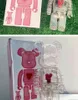 Новая распродажа Bearbricklys 400% 28 см растворяющееся сердце красное сердце красочные сердечки ПВХ фигурки модели игрушки рождественские подарки новинка