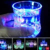 LED Flashing Glass Pineapple Glasses Red Wine Beer Whiskey Glass Water Beverage Automatic Luminous Cup Party Decor Supply