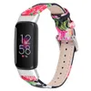 Dla FitBit Luxe Skórzany Zegarek Zegarek Pasek Moda Slim Fit Pas Bella Bransoletka Watchband Luksusowy Wymiana Wristband Smart Akcesoria