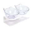 Non-slip Cat Bowls Double Pet With Raised Stand Food and Water For Cats Dogs Feeders Puppy Feeder Bowl Supplies 220323