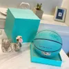 Merch Basketball Balls Commemorative Edition Pu Game Girl Size 7 med Box inomhus och utomhus336i