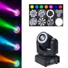 HOHAO Factory On Sales 30w Led Moving Head Gobo Light Dmx512 11/13Ch 8 Colors High Brightness Sound Auto Music For Bar Ktv Disco Home Party Performance Stage Effect