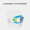 MAXJULI Swim Goggles for Kids Anti-Fog UV Protection Clear Wide Vision Swim Glasses With Earplug for 4-15 Years children SY5031 G220422