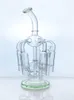 Tuyau de fumée de plate-forme pétrolière de collecteur de narguilé en verre de caractéristique étonnante avec le connecteur mâle de 14 mm de bol de 5 percs GB2914415054