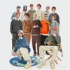 Mode Rundhals Fleece Sweatshirts Männer Streetwear Harajuku Übergroßen Einfache Feste Farbe Alle-spiel Casual Pullover Unisex Tops 220402