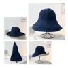 Cappelli a tesa larga Donna Moda Protezione solare Regalo da viaggio Cappello a secchiello pieghevole Pesca Estate Ciclismo Sport all'aria aperta Spiaggia Morbido Solido Scot22