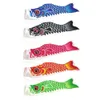Cartoon Fish Wind Sock Flag Colorato stile giapponese Windsock Carp mini Regali Koinobori Fishs Wind Streamer Home Decorazioni per feste Inventario all'ingrosso