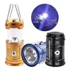 Uppladdningsbar solledare Camping Lantern Portable Outdoor Survival Ultra Bright Lamp för fiske akut orkaner Vandring jaktstorm