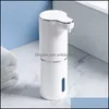 Dispenser di sapone liquido Accessori per il bagno Bagno Casa Giardino Matic Induzione Schiuma disinfettante per le mani Hine Ricarica Volume di schiuma regolabile in