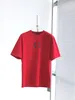 T-shirts pour hommes Polos Col rond brodé et imprimé style polaire vêtements d'été avec street pur coton v4
