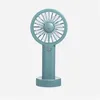 New Electric Fans Office Desktop Small Fan USB Charging Big Wind Silent Student Dormitory Hand-held Fan Wholesale