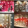 Wall Stickers Christmas Snowflake Window Sticker Room Decals Decorations For Home Year StickersWall