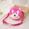 Leuke kleine tas Kids Toys Sonic Plush Dolls Pillow Cartoon Movie Perscheppen Plauwe speelgoed Love Animal Holiday Creative Gift