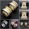 Fashion Titanium Steel Zero Ring Couple Rings for Men and Women Band Ring Including box