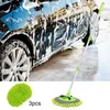 Car Sponge In 1 Washing Brush Mop Extra Long Handle Chenille Window Broom Cleaning Auto RV Truck Caravans Glass AccessoriesCar SpongeCar