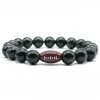 Bracciale con fili di perline da 10 mm Mens Palestra Baseball Pallacanestro Rugby Calcio Turchese Perline rotonde Braccialetti sportivi Regali Moda Accessori per gioielli in pietra naturale