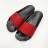 Designer Men Dames slippers met correcte bloemkist stofzak schoenen slangenprint glijbaan zomer brede platte slipper