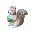 Keychains A Set Of 4 Pieces 2 Colors Cute Squirrel Doll Keychain Small Animal Men And Women Bag Pendant Accessory Zoo