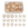 Charms 1Box Crystal Rhinestone Necklace Pendants Bracelet Connectors Links For DIY Jewelry Making Earrings Findings AccessoriesCharms