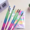 Party Multi Color Rainbow Highlighters Gel Pen Office School Home Decor Party Diy Decorations Födelsedagsfester Dekortioner Kids 20220511 D3