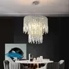 Vintage kristal kroonluchter ronde hangende ledlampen luxe plafondlampen voor verfraaiing salon slaapkamer eetkamer keuken