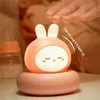 Veilleuses USB lumière 1200mah mignon dessin animé lampe ours télécommande pour bébé enfant chambre décor chevet noël cadeau nuit