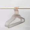 40-45 cm cintres antidérapants cintre Transparent cintre en plastique cintre Invisible garde-robe cintre en gros DH7654