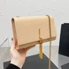 Tassel Alligator Envelope Bag Flap Messenger Handväska handväska kedja crossbody kopplingspåsar axelväska äkta läder hasp nyckelpåse sacoche pouchette guld bokstav