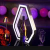Şarj Edilebilir Bar LED Moet Şampanya Şarap Şişesi Sunucu Glorifier Night Club Lounge Düğün Partisi Dekorasyonu için VIP Servis Tepsisi