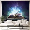 Magic Book Eleven World Mushroom Forest Tapestry Trippy Colorful Fairytales Wall Hanging Rugs For Home Dorm Fantasy Decor J220804