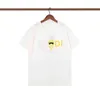 Camisetas masculinas Designer Designer Camiseta de luxo FF Little Monsters Ripple Ripple Round Round Neck Moda Moda e Mulheres LODAS Tamanho curto S-2xl Dtlk